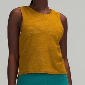 Lululemon Train to Be Camo Print Tank Top